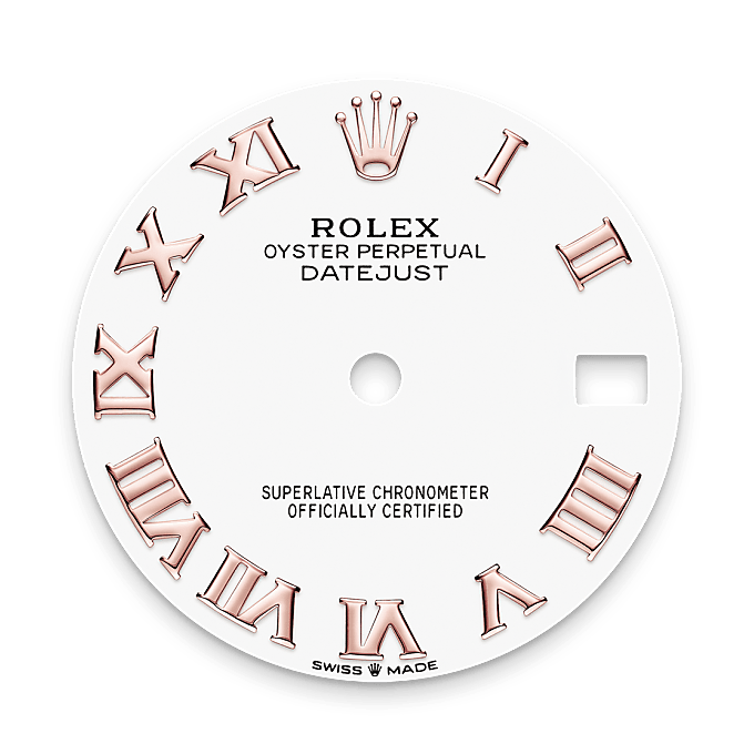 White dial