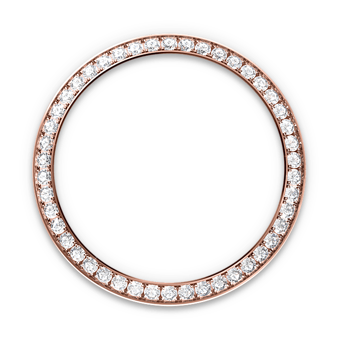 Diamond-set bezel