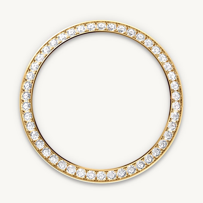 Diamond-set bezel
