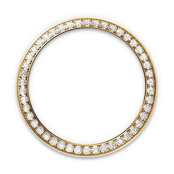 Diamond-set bezel