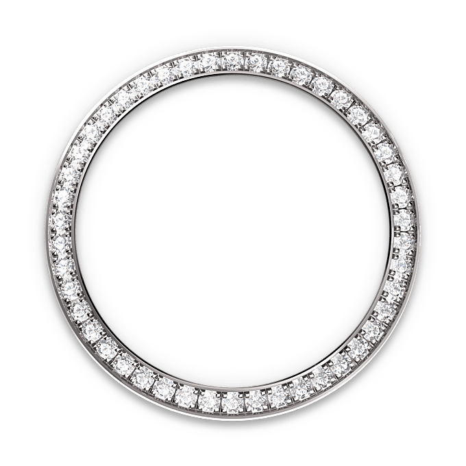 Diamond-set bezel