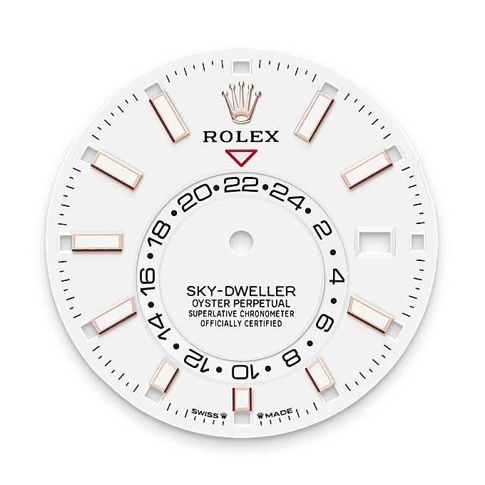 Intense White dial