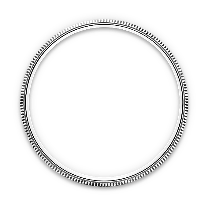 Domed and fluted bezel