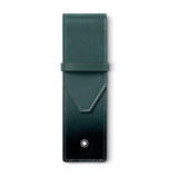 Montblanc Meisterstück Green Leather Two Pen Pouch