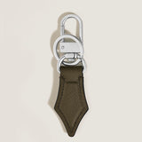 Montblanc Sartorial Khaki Leather Key Ring