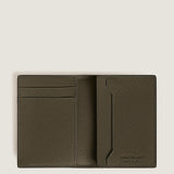 Montblanc Sartorial Khaki Leather Four Credit Card Wallet