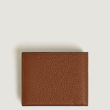 Montblanc Grain Brown Leather Six Credit Card Wallet