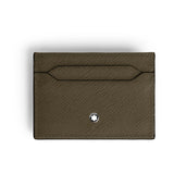 Montblanc Sartorial Khaki Leather Five Credit Card Wallet