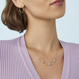 Marco Bicego Marrakech Onde 18ct Yellow and White Gold Diamond Drop Earrings