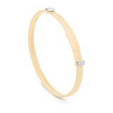 Marco Bicego Masai 18ct Yellow and White Gold Diamond Bangle