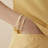 Marco Bicego Masai 18ct Yellow and White Gold Diamond Bangle