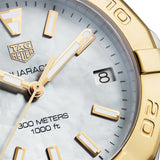 TAG Heuer Aquaracer Steel and Yellow Gold Plated