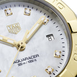 TAG Heuer Aquaracer Steel and Yellow Gold Capped