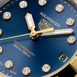 TAG Heuer Aquaracer Steel and Yellow Gold Plated 34mm