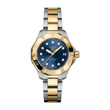 TAG Heuer Aquaracer Steel and Yellow Gold Plated 34mm
