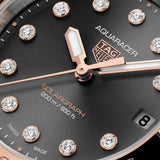 TAG Heuer Aquaracer Solargraph Steel and Rose Gold Plated