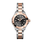 TAG Heuer Aquaracer Solargraph Steel and Rose Gold Plated