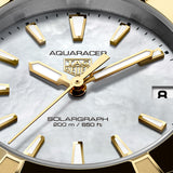 TAG Heuer Aquaracer Professional 200 Solargraph Steel and Yellow Gold Plated