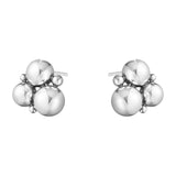 Georg Jensen Moonlight Grapes Sterling Silver Stud Earrings