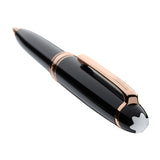 Montblanc Meisterstück Classique Rose Gold Coated Black Precious Resin Ballpoint Pen