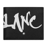 Montblanc Sartorial Calligraphy Black Leather Six Credit Card Wallet
