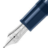 Montblanc Meisterstück Around the World in 80 Days LeGrand Blue Precious Resin Fountain Pen (Medium Nib)