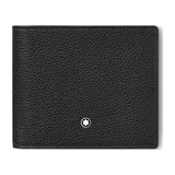 Montblanc Meisterstück Soft Grain Black Leather Eight Credit Card Wallet