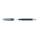 Montblanc Meisterstück Around the World in 80 Days Blue Precious Resin Fountain Pen