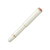 Montblanc Heritage Rouge Et Noir Baby Yellow Gold Coated Ivory Precious Resin Fountain Pen