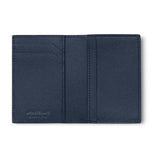 Montblanc Sartorial Navy Blue Leather Business Card Holder