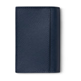 Montblanc Sartorial Navy Blue Leather Business Card Holder