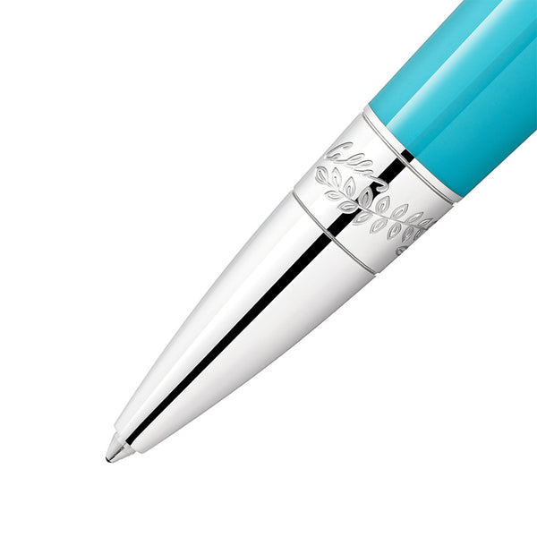 Montblanc Muses Maria Callas Turquoise Precious Resin Special Edition Ballpoint Pen