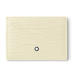 Montblanc Meisterstück Ivory Leather Five Credit Card Wallet