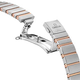 Omega Constellation Manhattan 18ct Rose Gold and Steel