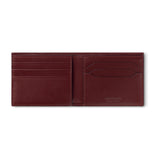Montblanc Meisterstück Burgundy Leather Six Credit Card Wallet