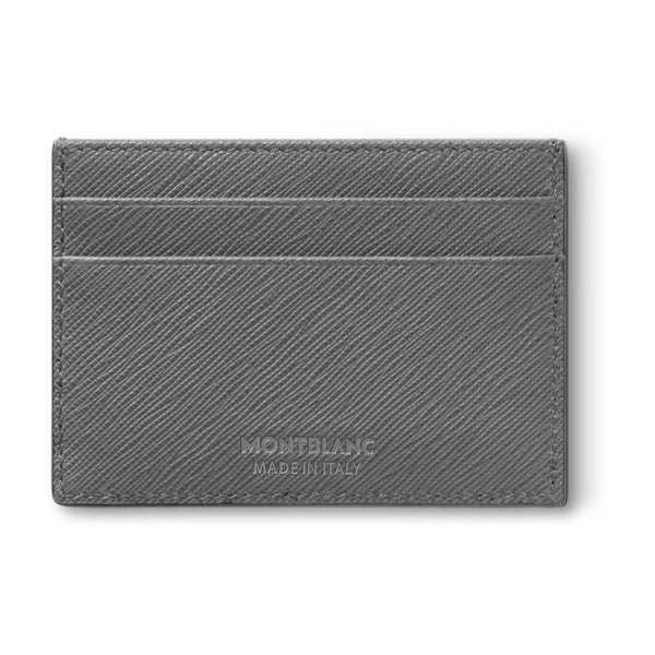 Montblanc Sartorial Forged Iron Leather Five Credit Card Wallet