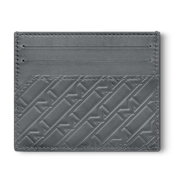 Montblanc M_Gram 4810 Forged Iron Leather Six Credit Card Wallet