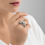 Georg Jensen Moonlight Grapes Sterling Silver Ring