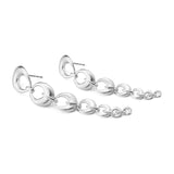 Georg Jensen Offspring Sterling Silver Drop Earrings