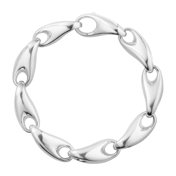 Georg Jensen Reflect Sterling Silver Link Bracelet