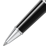Montblanc Meisterstück Classique Platinum Coated Black Precious Resin Rollerball Pen
