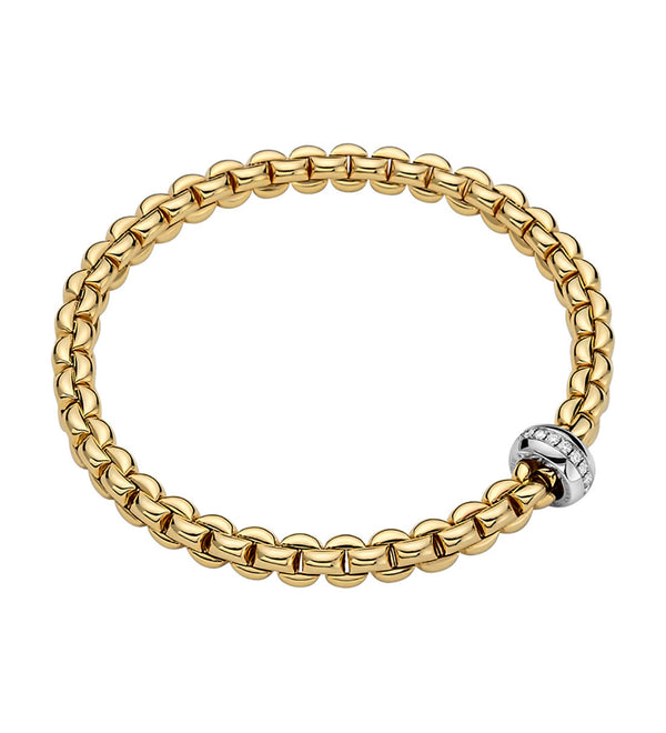 Fope Eka Flex'It 18ct Yellow Gold Bracelet