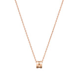 Chopard Ice Cube 18ct Rose Gold Pendant and Chain