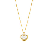 Chopard Happy Diamonds Icons 18ct Yellow Gold Diamond Pendant and Chain