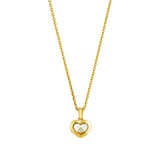 Chopard Happy Diamonds Icons 18ct Yellow Gold Diamond Pendant and Chain