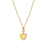 Chopard Happy Hearts Golden Hearts 18ct Yellow Gold Diamond Pendant and Chain