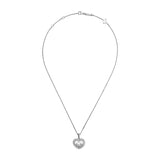 Chopard Happy Diamonds Icons 18ct White Gold Diamond Pendant and Chain