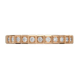 Chopard Ice Cube Mini 18ct Rose Gold Diamond Ring
