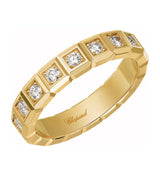 Chopard Ice Cube Medium 18ct Yellow Gold Diamond Ring