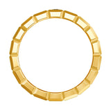 Chopard Ice Cube 18ct Yellow Gold Diamond Ring